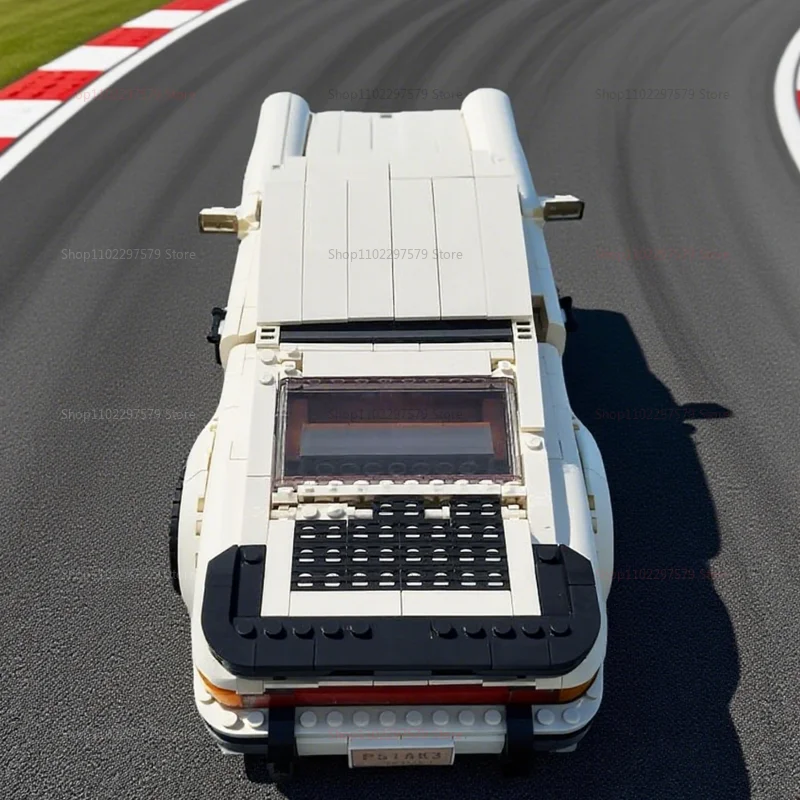 العروض الساخنة 1458 قطعة نموذج سيارة الرجعية اللبنات مجموعة 2in1 سباق الكلاسيكية خمر سيارة كيت للكبار اللعب هدية لعيد الميلاد