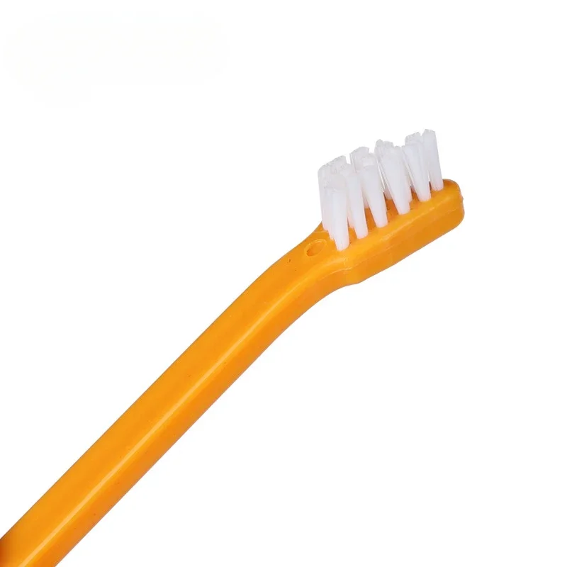 Pet Dental Care Hero: Single-Head Pet Toothbrush, Essential Oral Hygiene Gear for Your Furry Friend!