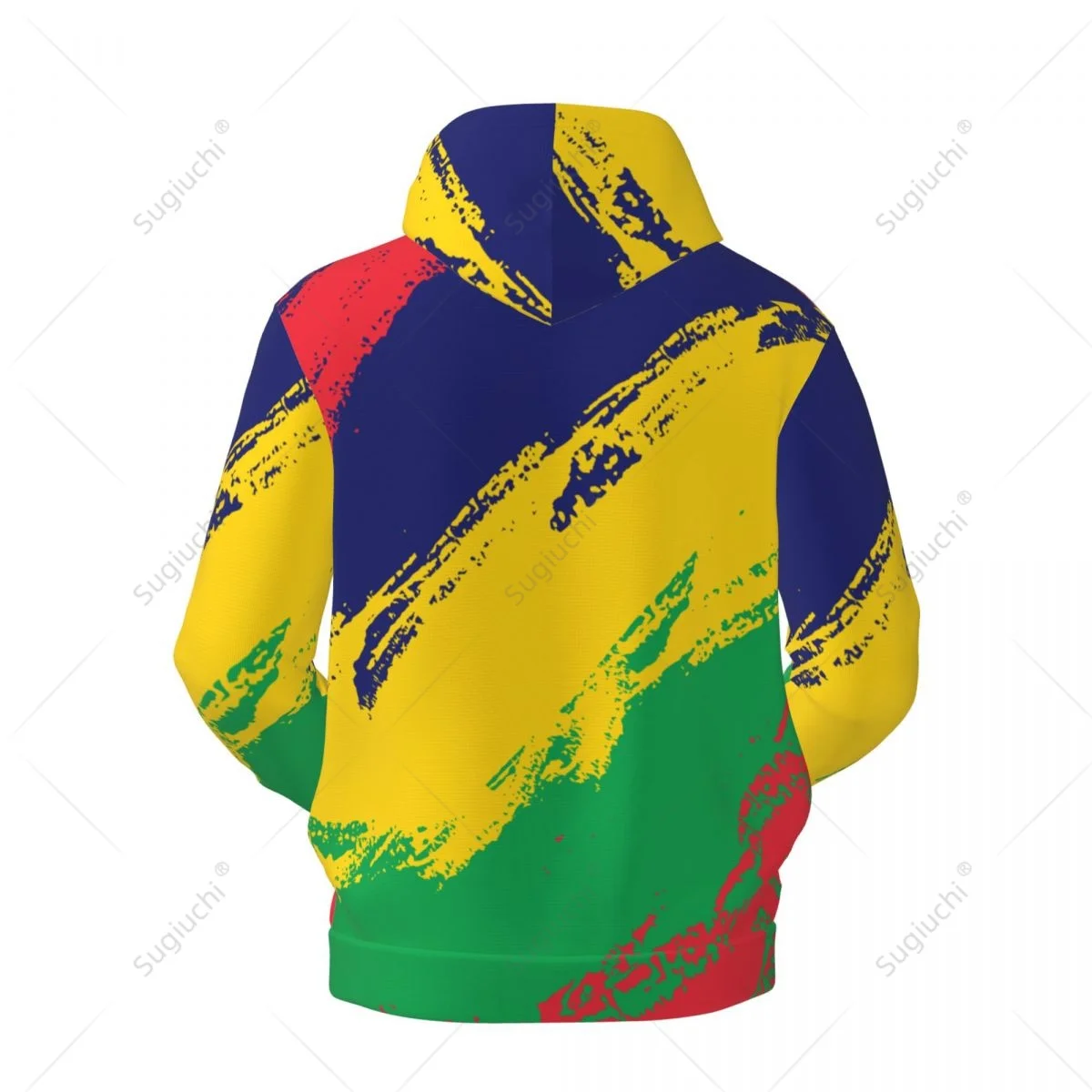 Unisex Mauritius Flag Color Hoodie 3D Men Women Harajuku Sweatshirt Pullover Hoodies Polyester Casual