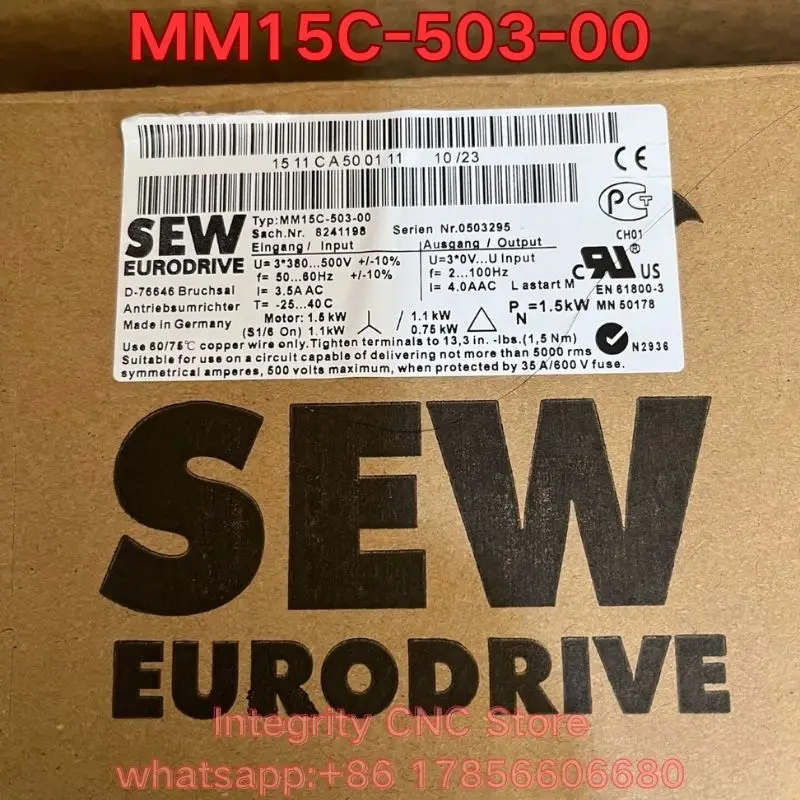 New MM15C-503-00 frequency converter