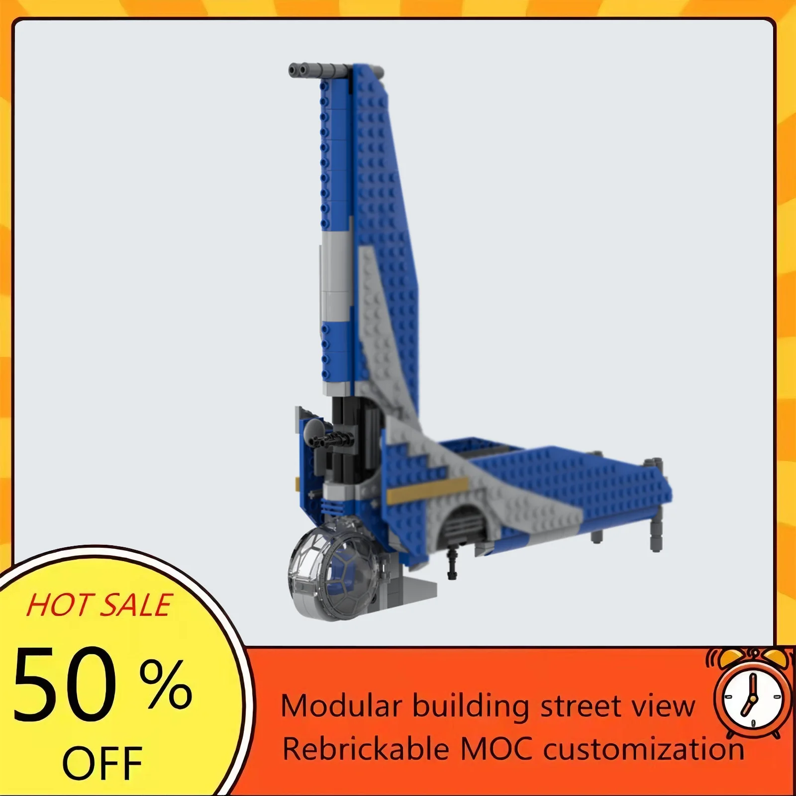 

445PCS Popular Space War Movie Model MOC Building Bricks Spaceship Modular Technology Gifts Holiday Assemble Children Toy Suit