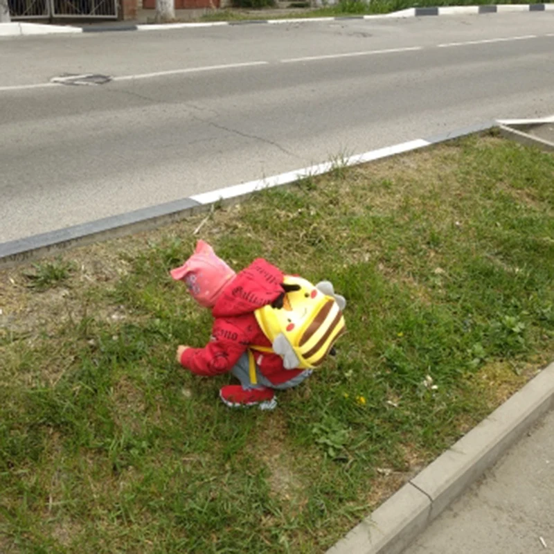 Tas punggung anak boneka kartun, tas sekolah TK, tas ransel anak-anak binatang untuk anak sekolah