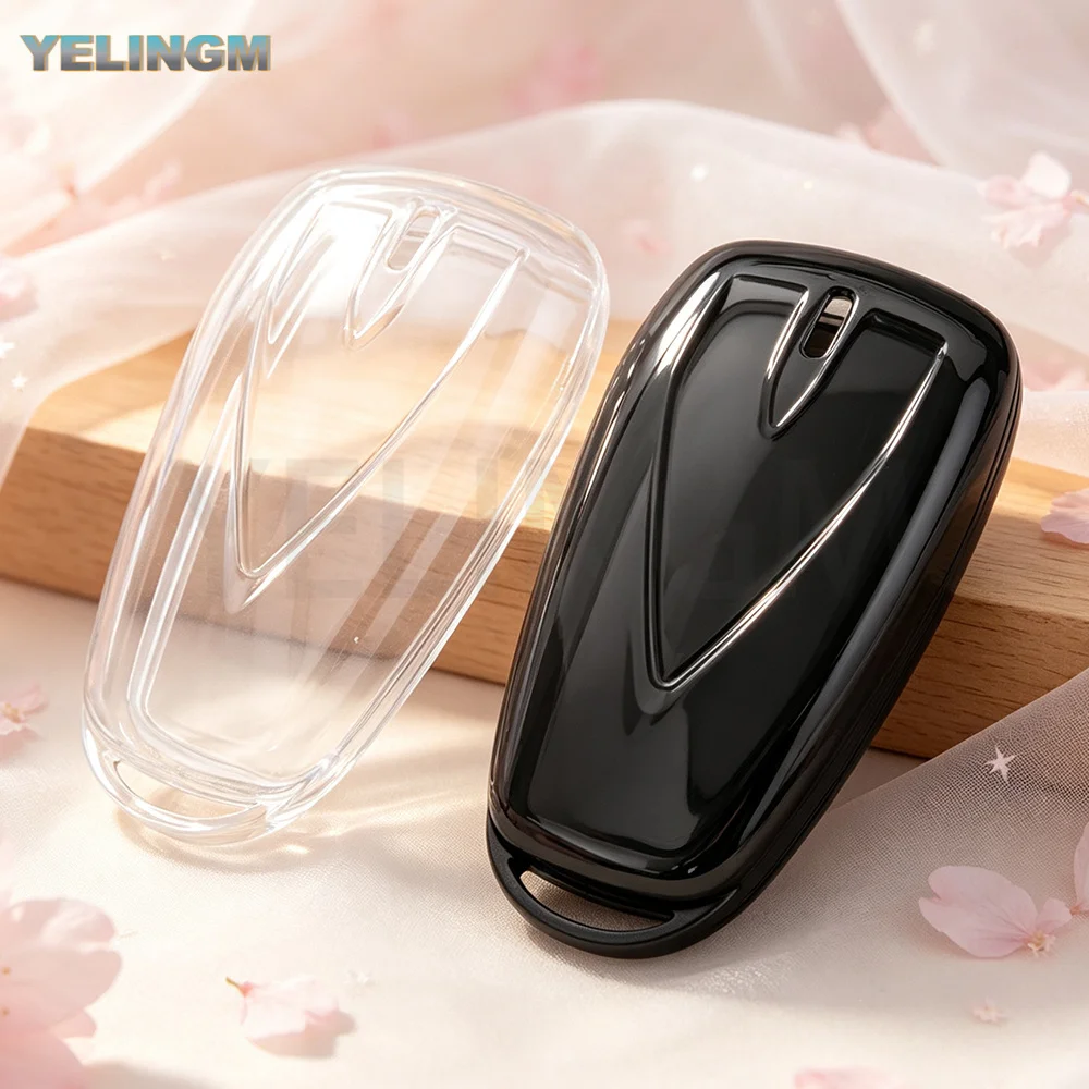 Transparente TPU Autoschlüssel-Schutzhülle für Changan UNIT UNIK CS35PLUS CS55 PLUS CS75 PLUS Oshan X7 X5 Auto-Zubehör
