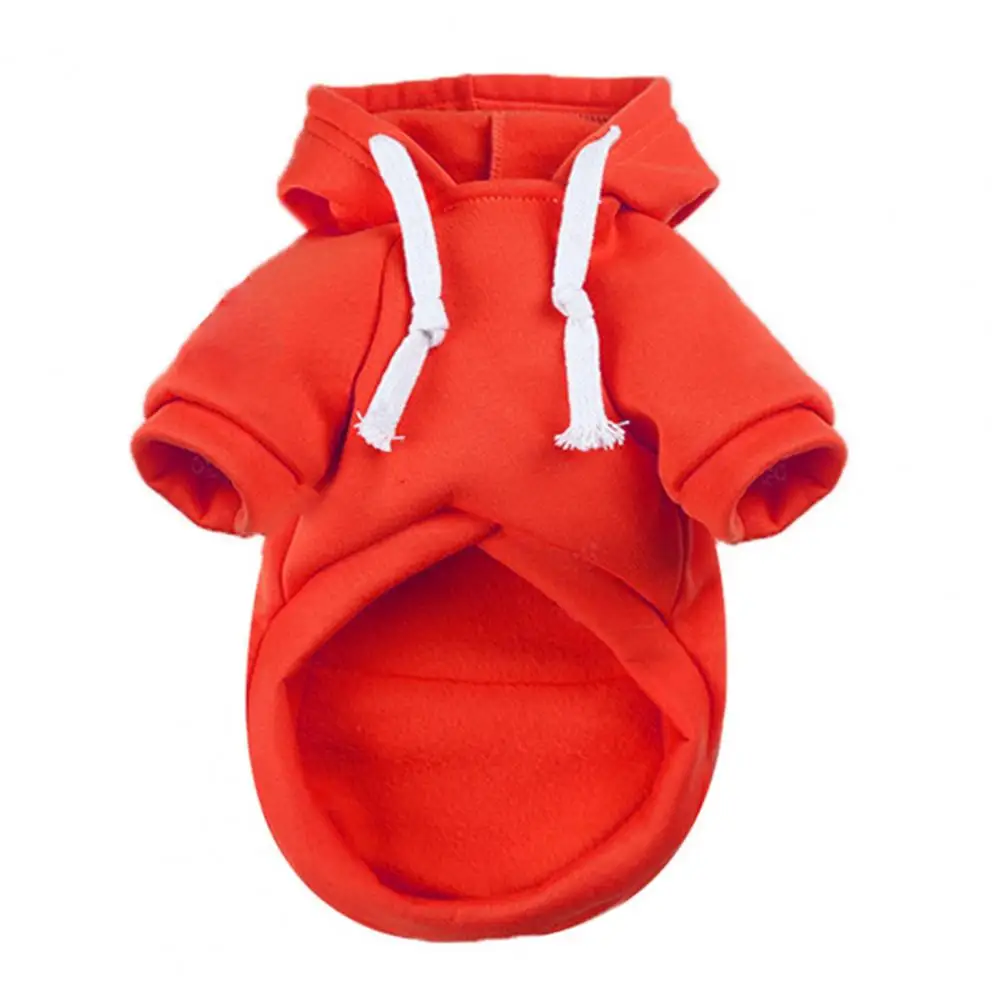 Pet Hoodie Clothing Pullover with Zipper Pocket Clothes for small dogs одежда для мелких собак