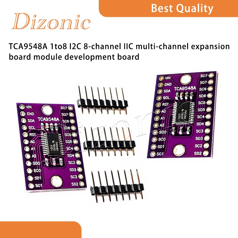 

Dizonic TCA9548A 1to8 I2C 8-channel IIC multi-channel expansion board module development board