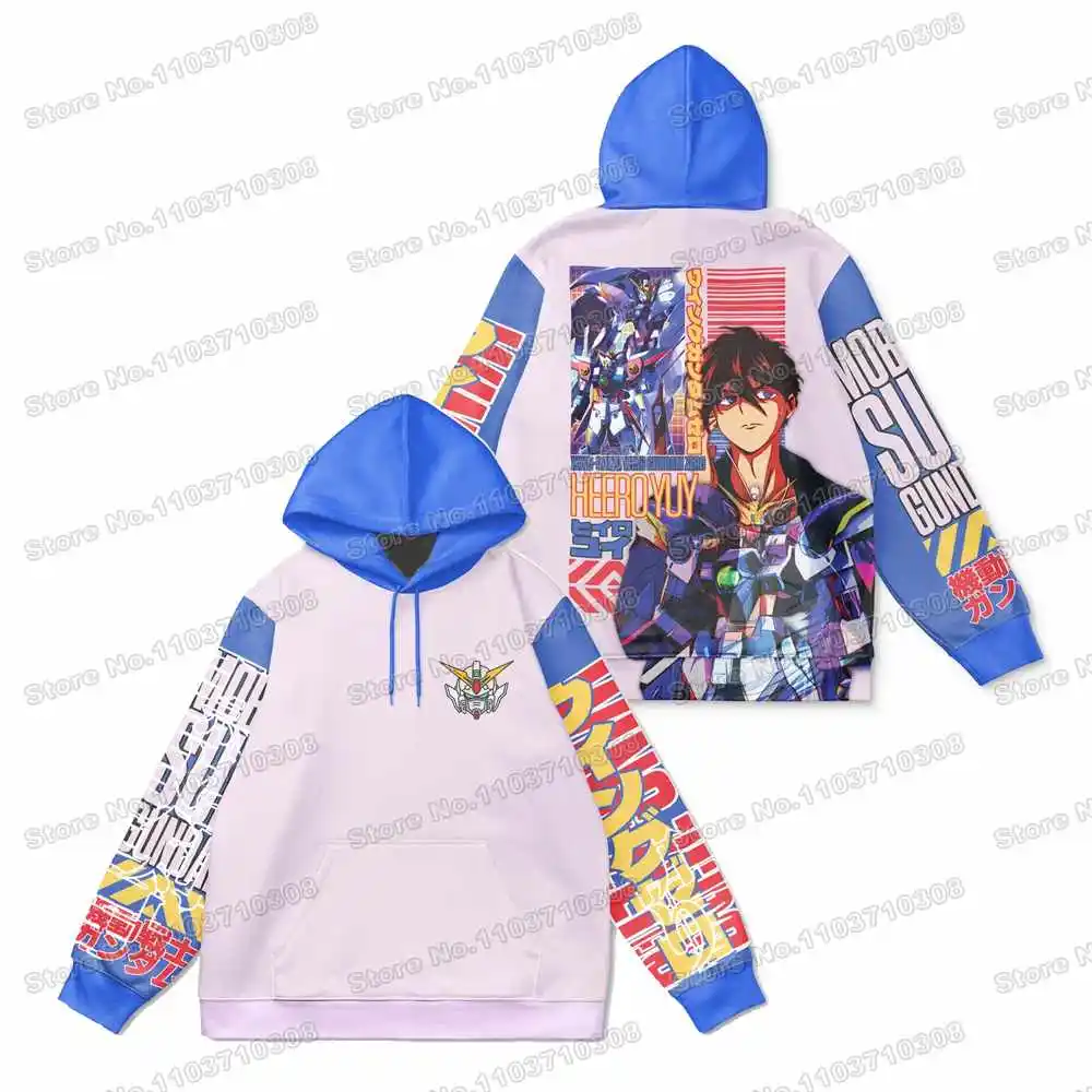 Golf Wear y2k Tracksuit Jacket Gundams's-Hoodie Anime Men's Hoodie Harajuku Autumn Winter Streetwear Clothe