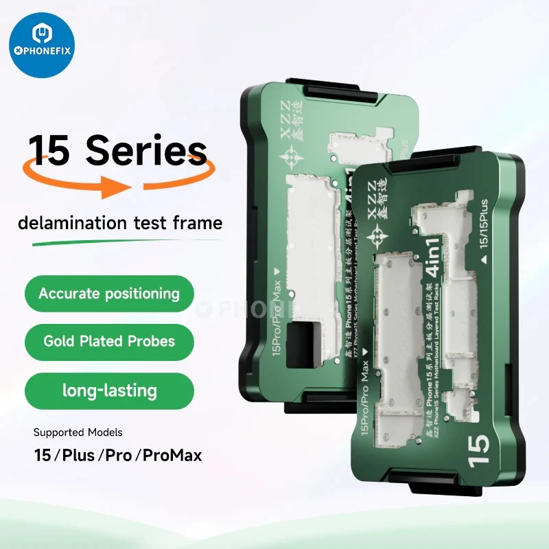 

XZZ Motherboard Layered Test Racks For iPhone X XS XS Max 11 12 13 14 15 Pro Max Series iSocket Tester Fixture Frame