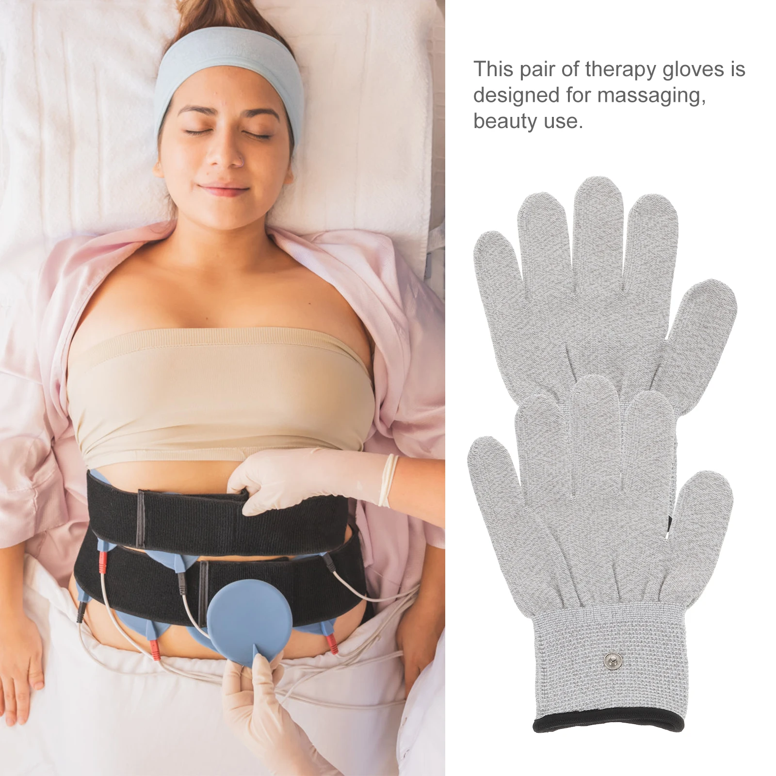 

Electrotherapy Physiotherapy Gloves Elektroden Handschuh Stimulationshandschuh Elektrische Massagehandschuhe Elektrohandschuhe