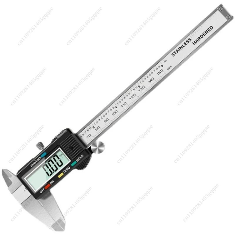 Digital Display Vernier Caliper, High-precision PD-151 Metric 150mm Industrial Digital Small Oil Gauge Electronic Ruler