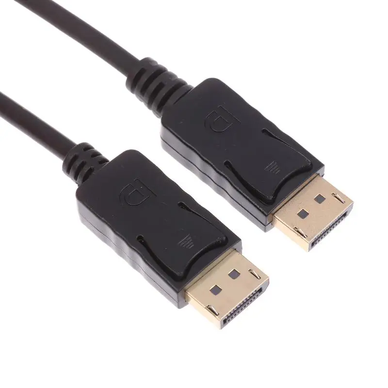 DP - HDMI変換ケーブル 1.8/3 4K HDアダプターケーブル コンピューターモニターケーブル 大型DPをHDMIに変換 コンピューター、ラップトップ、テレビ、プロジェクター、モニター用