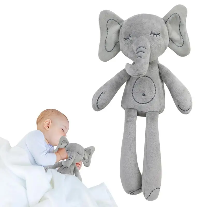 Soothing Toys For Babies Cute Rabbit Elephant Baby Soother Soft 20.47 Inches Calming Stuffed Animal Baby Sleep Aid Soothers For