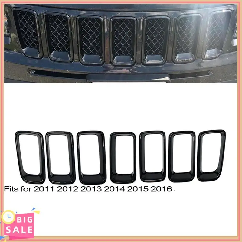 

Better-Automobile 7 Pcs Front Grille Inserts 68109865AA For Jeep Compass 2011-2016 Jeep Parts