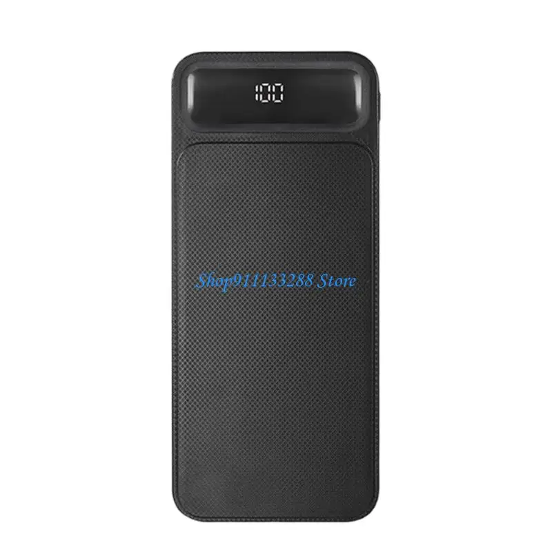 G88D DIY PowerBank Construction Case 4/6/8/10x18650Cells Capacity No Soldering Required Quick Charging Plastic Enclosure