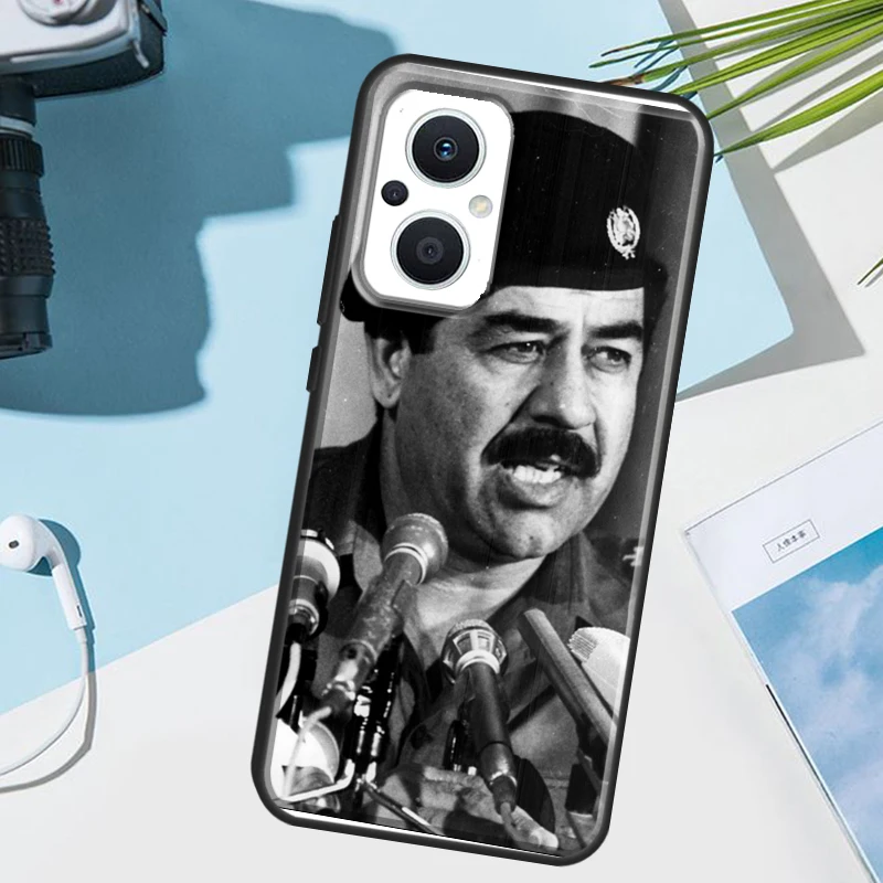 Saddam Hussein Iraq Arabic Phone Case For OPPO Reno 13 13F 12 12F 11 8T 7 8 10 Pro OPPO Find X8 Pro X6 X3 X5 Lite Cover view 6