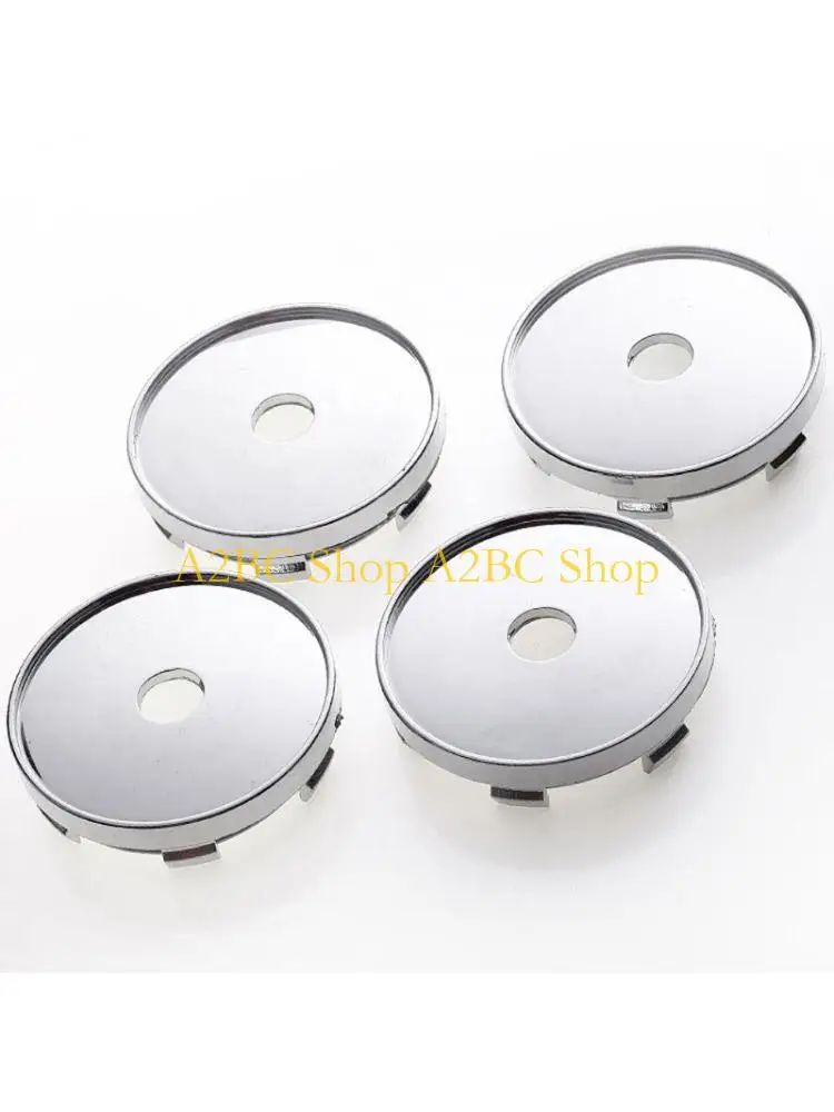 A2BC 4pcs 60mm Car Wheel Hub Center Caps Hub Caps for Rims Dust Cover Automotive Part