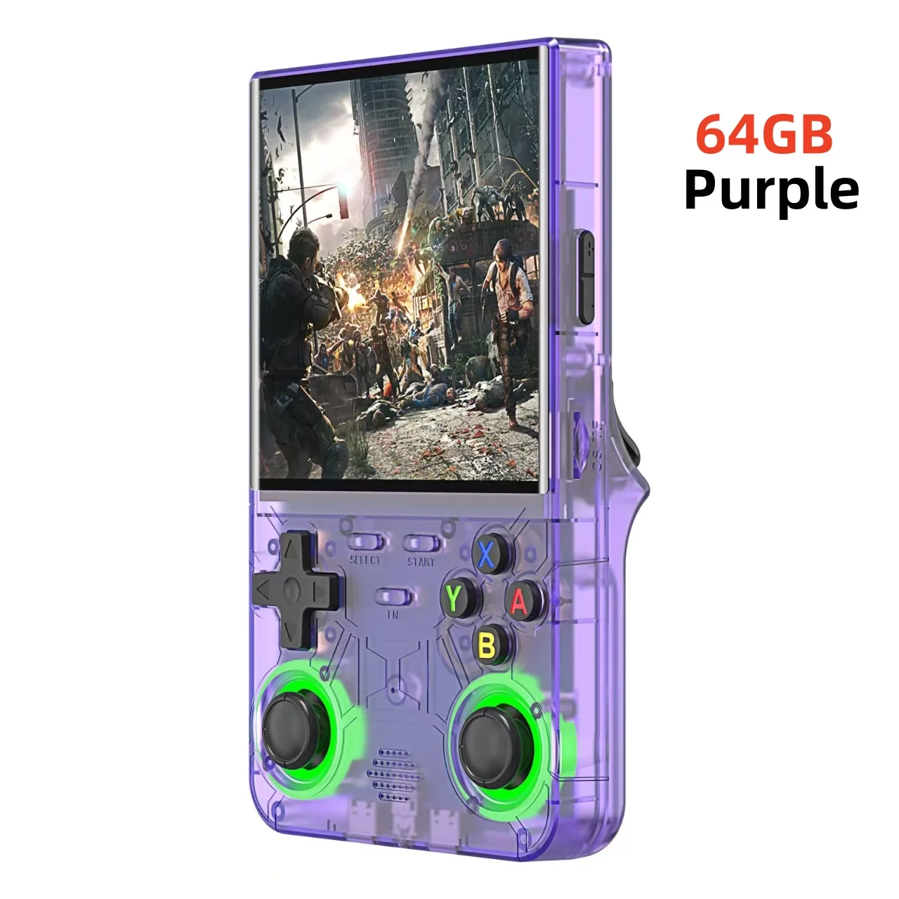 Retro R36 Ultra Handheld Video Game Console 4.0 Inch IPS Scherm 128GB Voorgeladen Games Draagbare Pocket Player met Linux Systeem