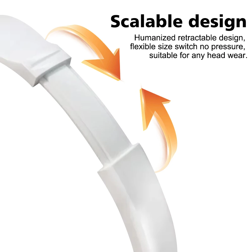 3.5 مللي متر/Type-C سماعات أذن سلكية إلغاء الضوضاء الأعمال فوق الأذن سماعة مرنة قابل للتعديل سماعات ستيريو للكمبيوتر MP3 المحمول #6