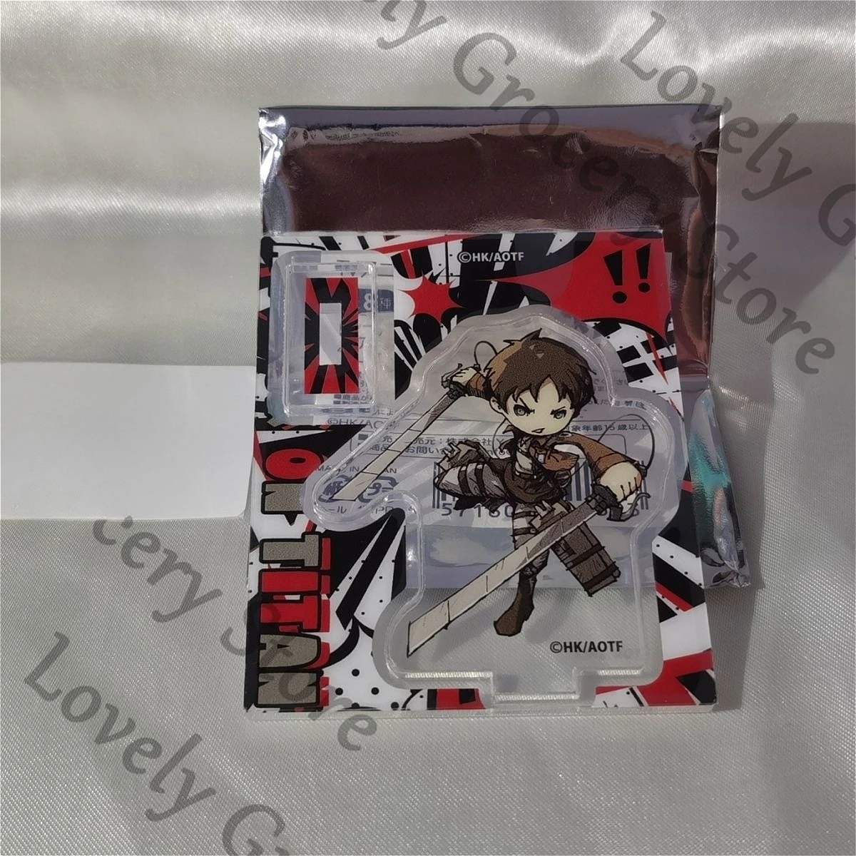 

Аниме Ataque A Los Titanes Eren Jaeger Attack on Titan Shingeki No Kyojin, акриловая стоячая вывеска для косплея, фигурка-талисман, подарок