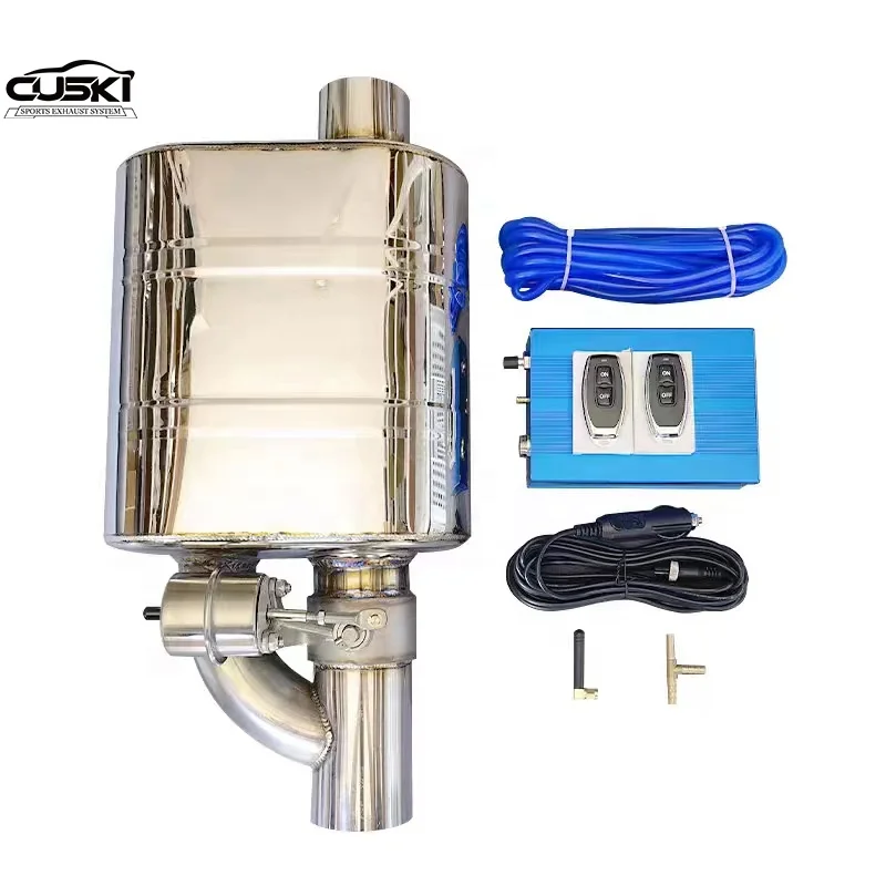 

Stainless Steel Pipe Exhaust Valve Control for General Purpose Exhaust Muffler Automotive Exhaust Systems