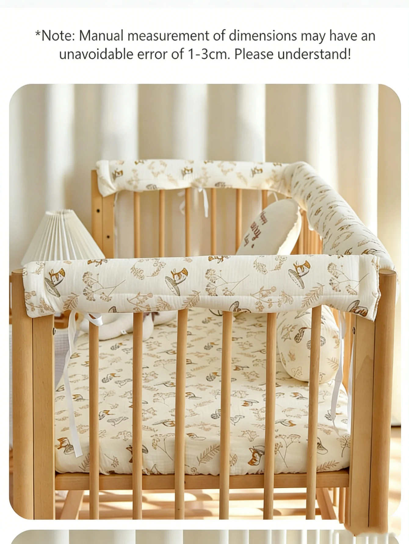 

Защитная полоса от ударов для кровати 70/120 см, в американском стиле, для детской кроватки, машинная стирка, защита от укусов и ударов, мягкий чехол.