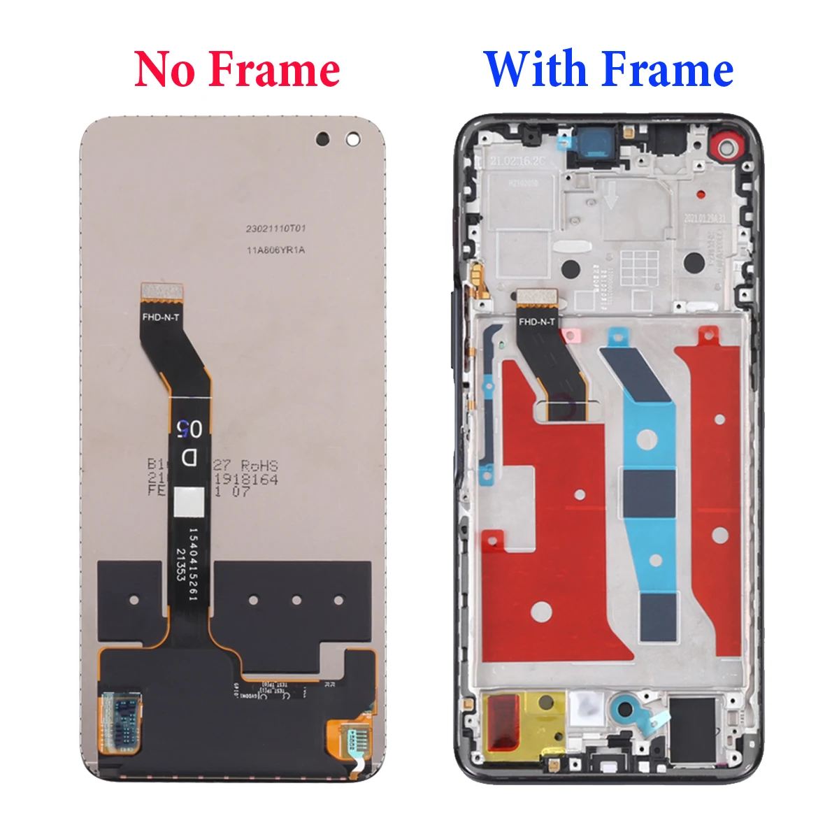 For Huawei Nova 8i LCD Display NEN-L22 NEN-LX1 NEN-LX3 Touch Screen Digitizer Assembly Parts