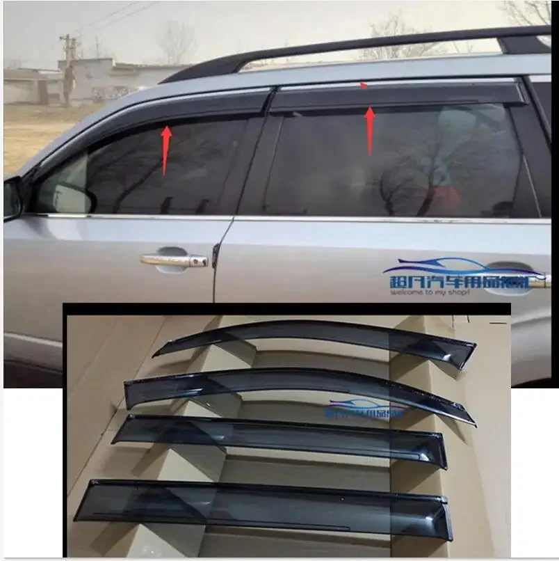 for subaru Forester 2008 2009 2010 2011 2012 Window Wind Deflector Visor Rain/Sun Guard Vent