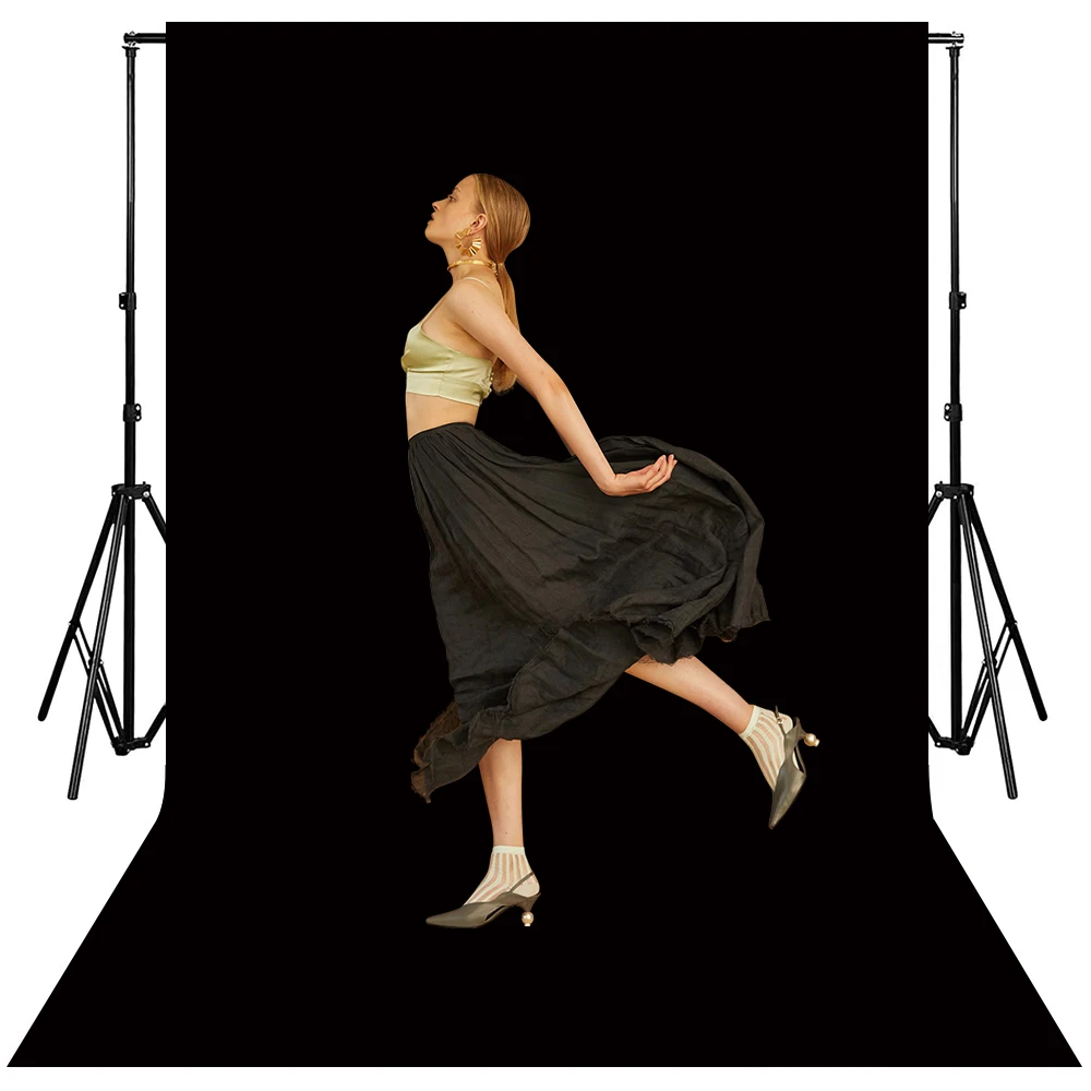 التصوير الفوتوغرافي خلفية سوداء بلون الأبيض البوليستر النسيج الكبار الأطفال صورة يوتيوب فيديو لايف صور تبادل لاطلاق النار الخلفيات