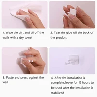 100pcs-Home Garden Plant Climbing Wall Fixture Clips Rattan Vine Fixer Self-Adhesive Plant Climbing Wall Fixed Buckle Hook 4