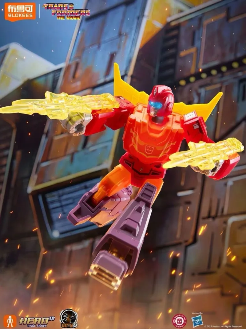 Blokees Transformers Shining Version 05 - Ewige Rivalität Bausteine Figuren Bewegliche Modellbausätze Sammlerstücke Spielzeug Geschenke für Jungen – Detail 7