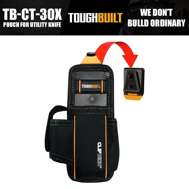 ToughBuilt TB-CT-30X Pouch For Utility Knife Construction Renovation Tools