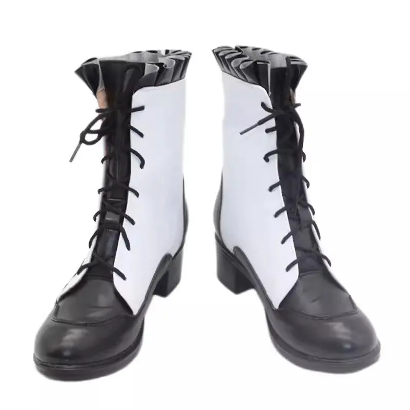 Nightcord at 25 AKIYAMA MIZUKI Shoes Cosplay Costumes Women Comic Casual Boots for Halloween Carnival Party Christmas Customized