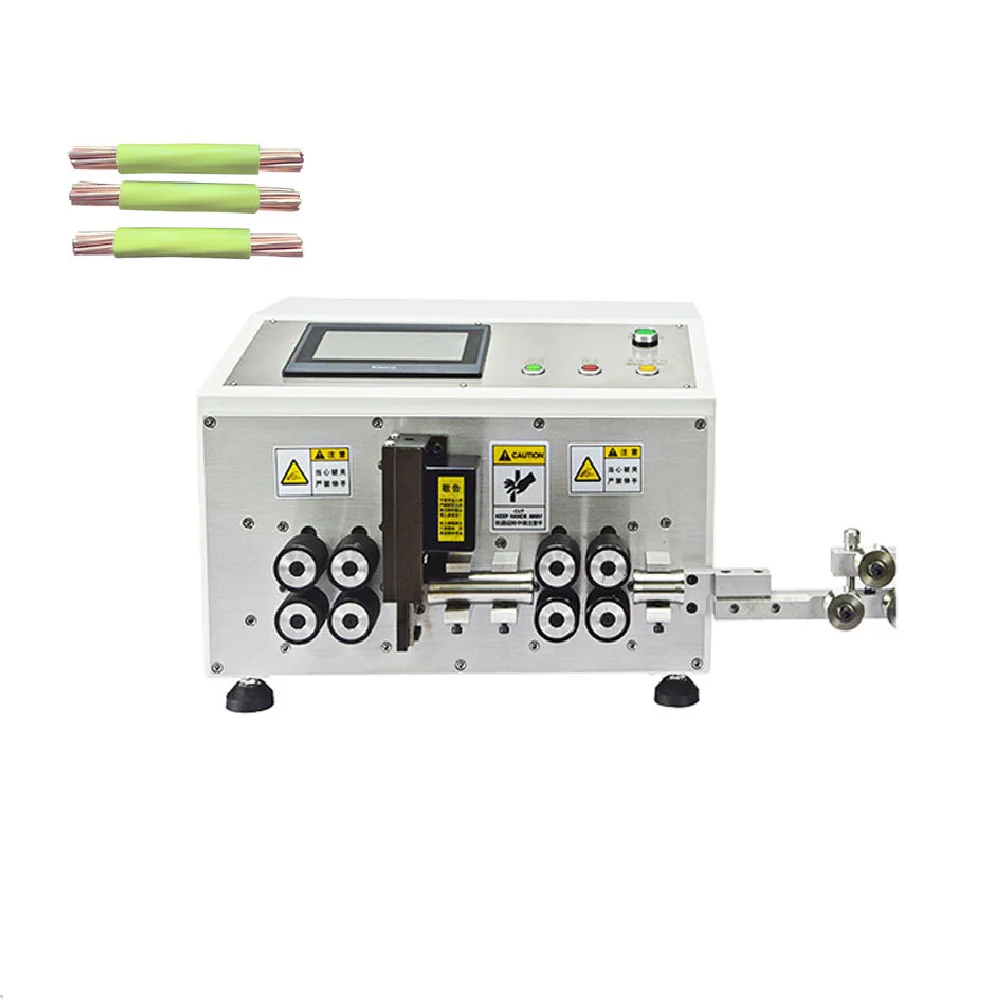 

Automatic Electric Wire Cutter Stripper Wire Copper Cable Wire Line Cutting Peeling Stripping Machine