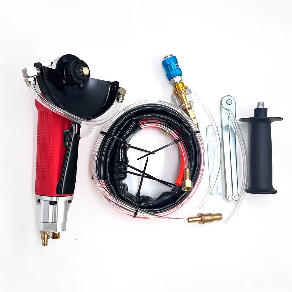 

Custom Air Angle Grinder for Polishing Paint Surface Turntable Handheld Pneumatic Grinder