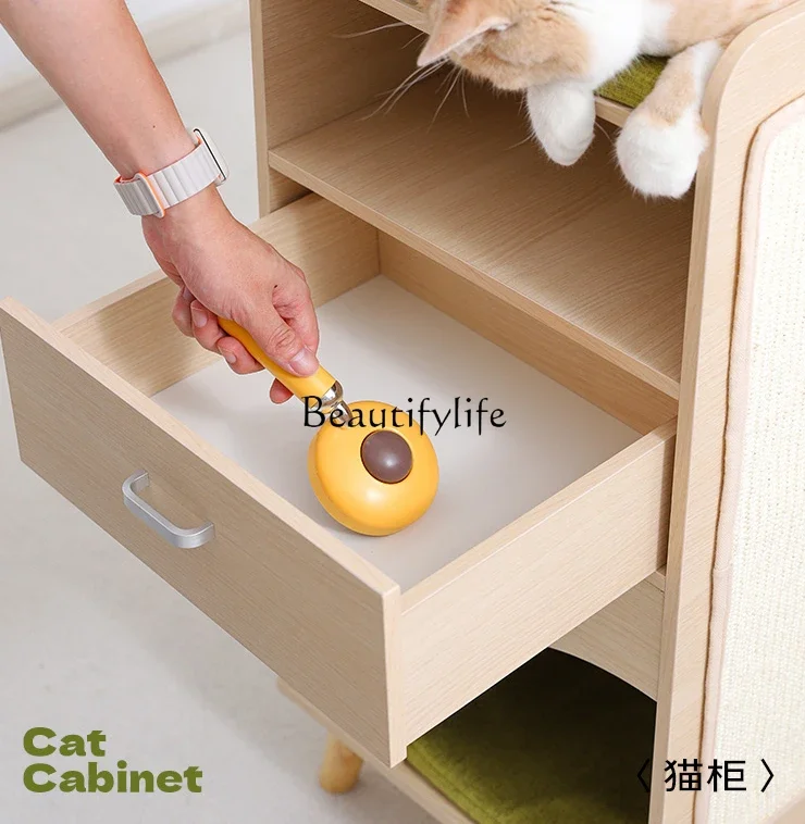 Y Cat Shelter Cat Nest Four Seasons Universal Bedside Table Bed Side Table خزانة الشطب المشتركة