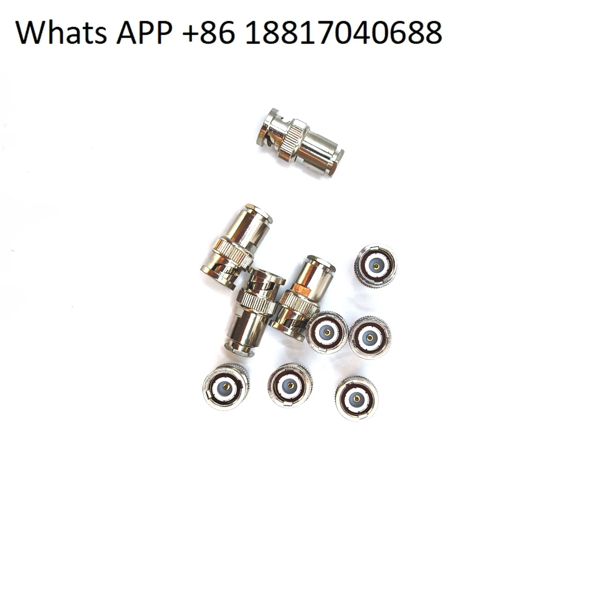 10PCS Assembled BNC Connector, 3.0 Hole, for RG174/178 Coaxial Cable