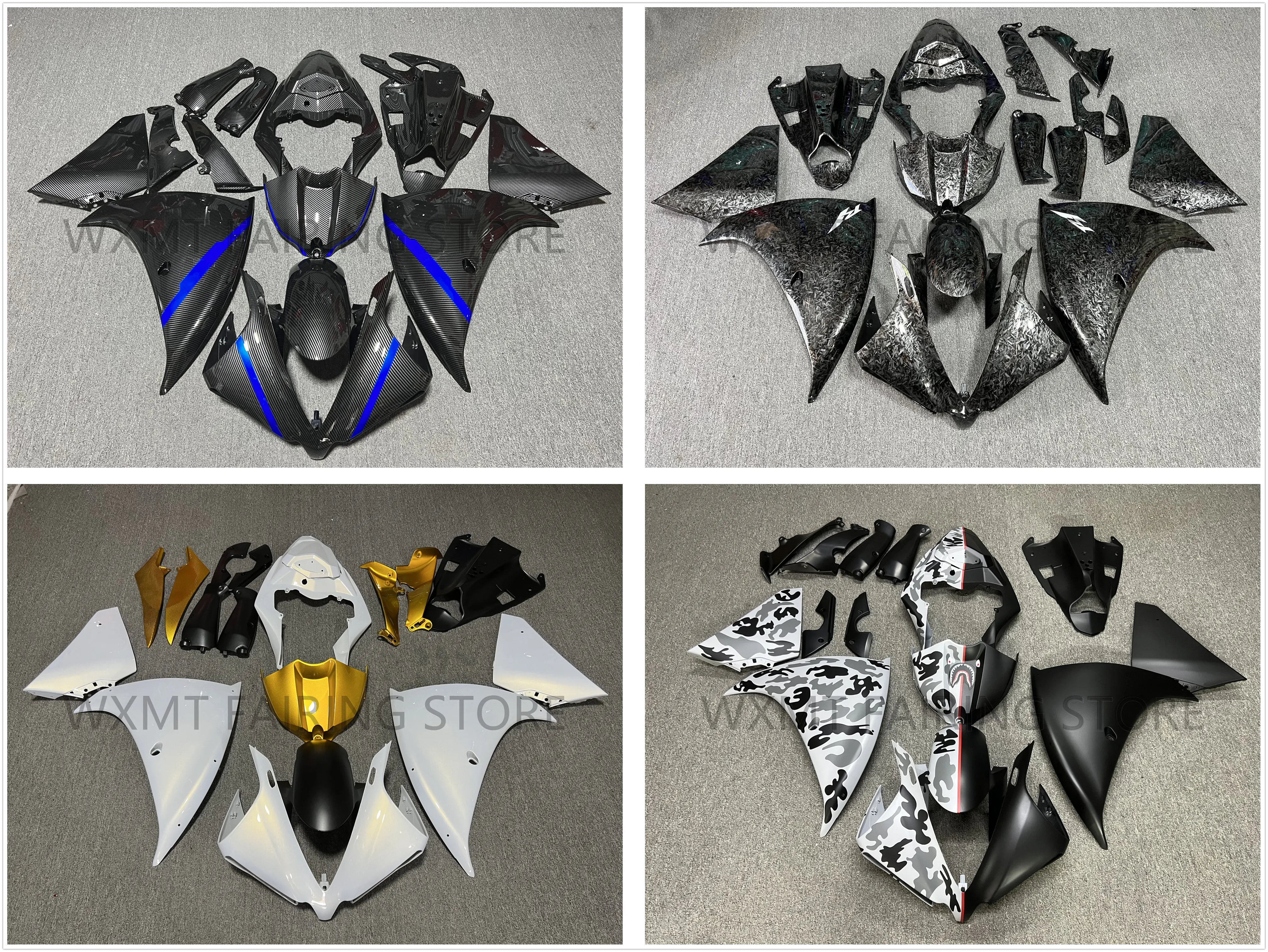 NEW ABS Motorcycle Injection mold full Fairing Kit fit For YZF R1 2012 2013 2014 YFZ-R1 12 13 14 Bodywork Fairings kits set