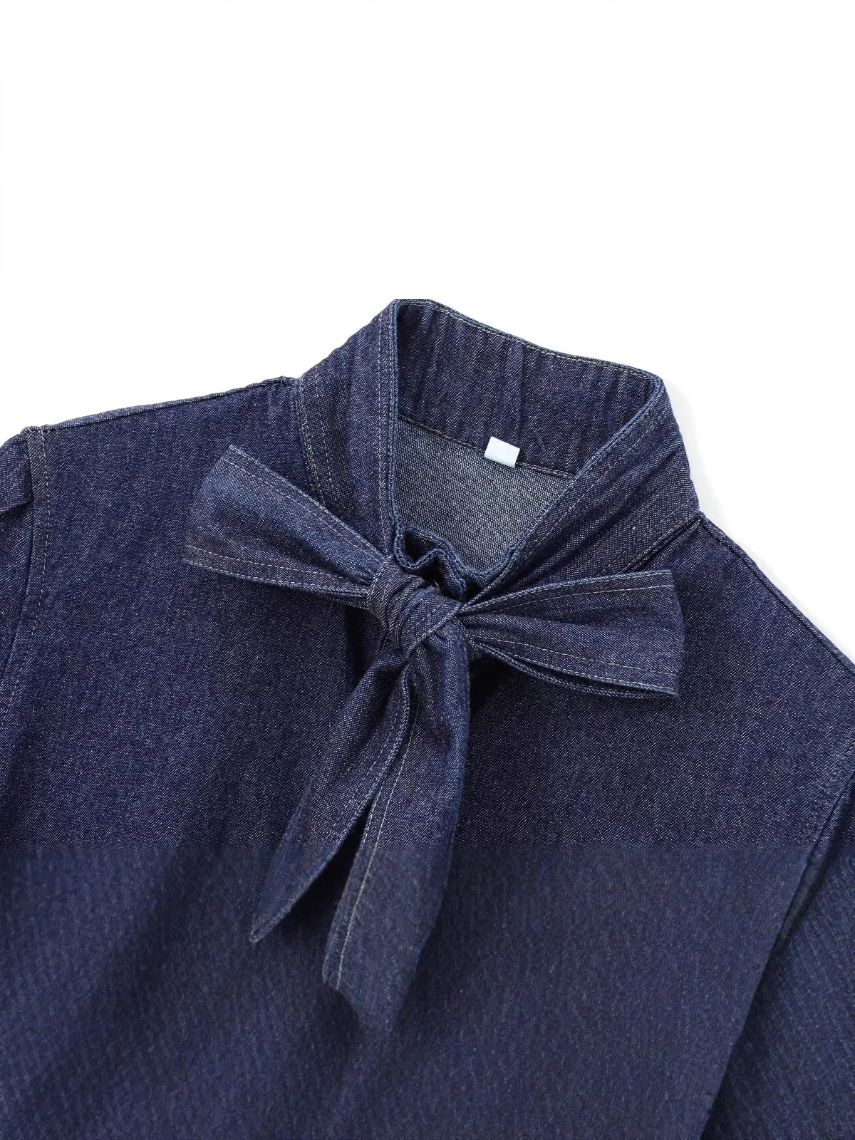 Camicetta AW Urban in Denim Si - Puff Sleeve Blouse recensione e prezzo