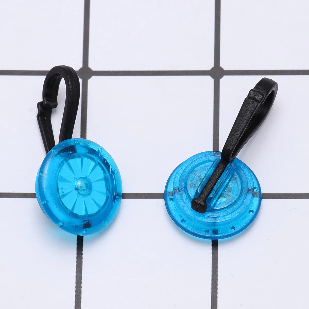 2Pcs Super Bright Lightweight LED Strobe Light for Backpack Pouch Belt Dog Leash Rainproof Night Safety Outdoor Activity