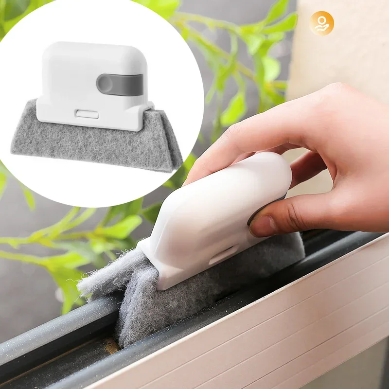 Window Cleaning Brush Windowsill Groove Deadend Cabinet Crevice Brush Removable Household Multifunctional Cleaning Tools