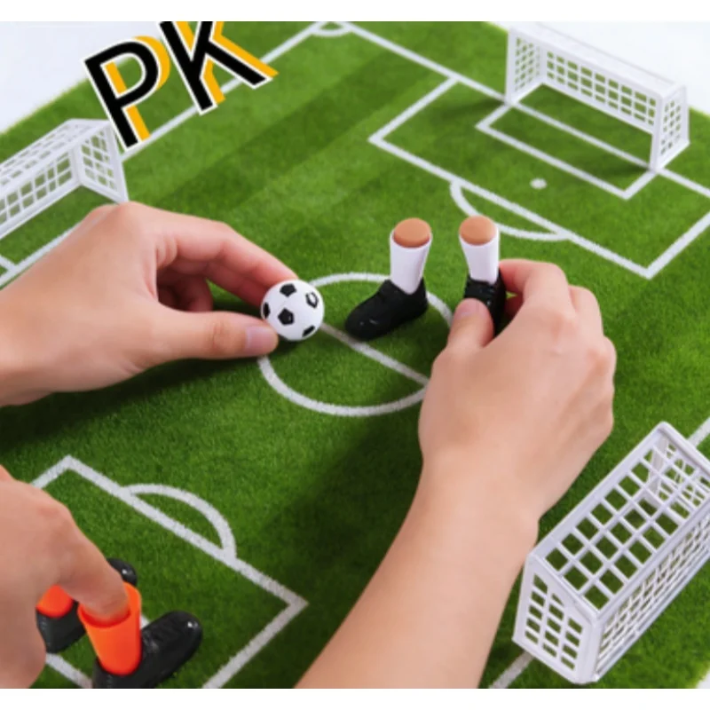 

Finger Football Game Sets with Two Goals Funny Family Party Finger Soccer Match Toy for Fans Club Party Gifts for Kid Table Game