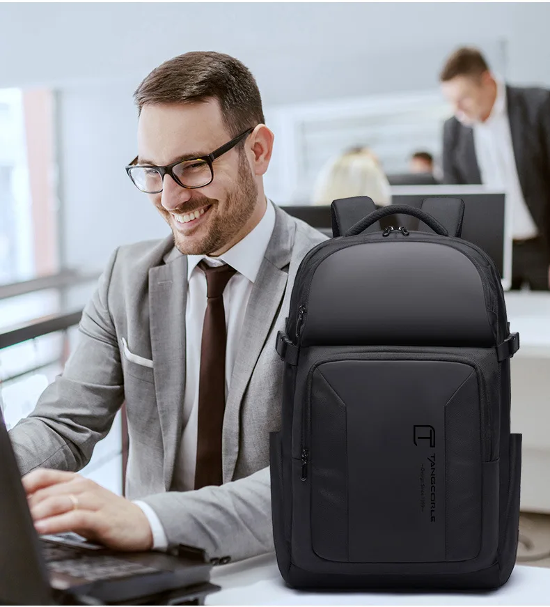 Neue große Kapazität Herren Geschäfts reise Rucksack hochwertige Laptop Rucksack Laptop Tasche wasserdichte Rucksäcke Rucksäcke Mochila