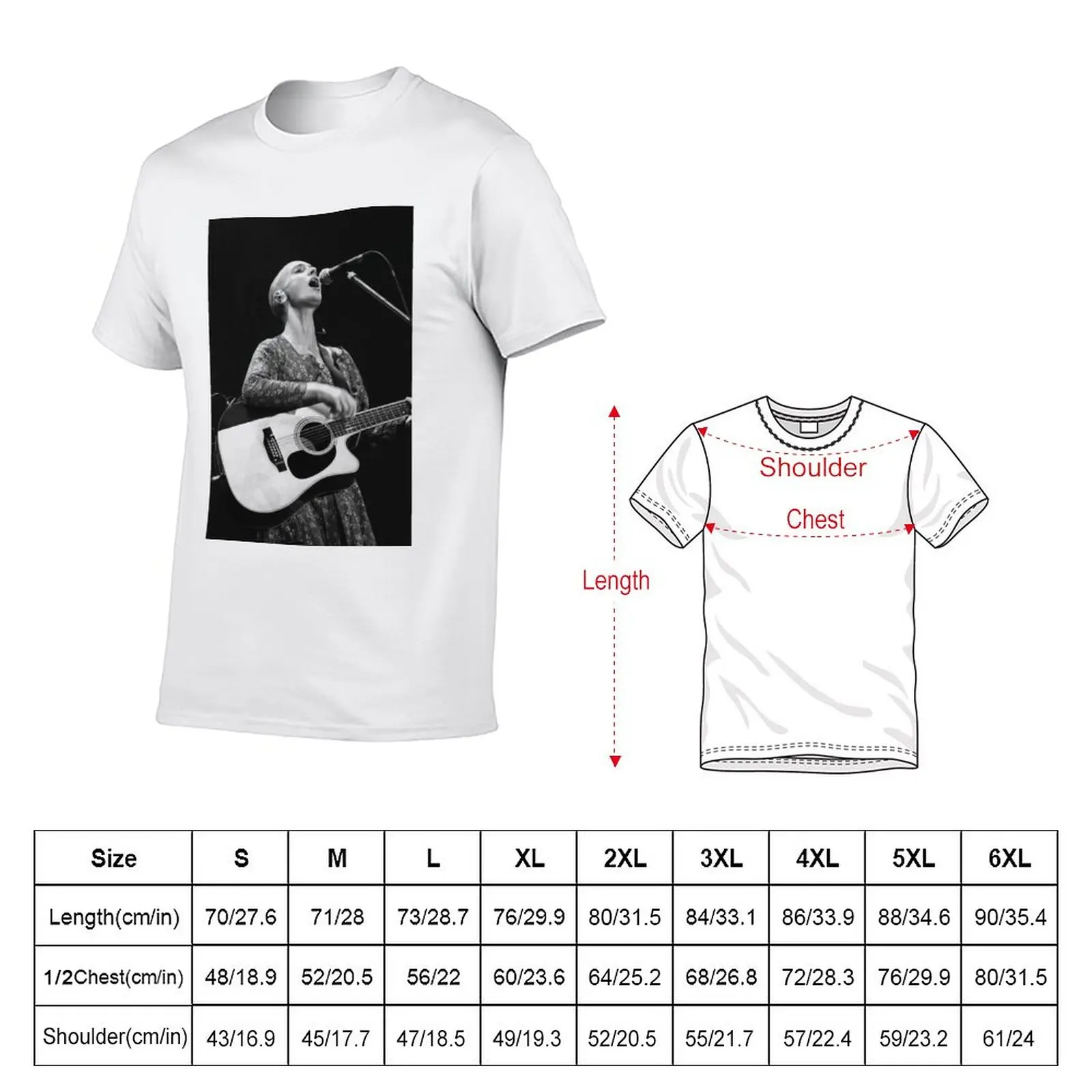 New Sinead O'Connor BW Photograph T-Shirt sports fan t-shirts summer top men clothes