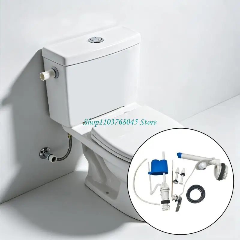 R53F Easy To Install Single Flush Toilet Levers Saves Water And Prevents Leak