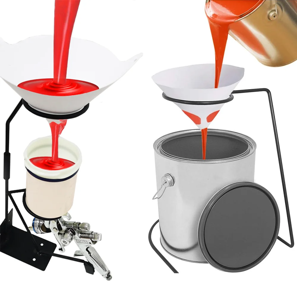 50/100/200 Pieces Of Disposable Paint Paper Funnels, Home Filter Paper Cones, Suitable For Car Paint Filter Paper Funnels Tools