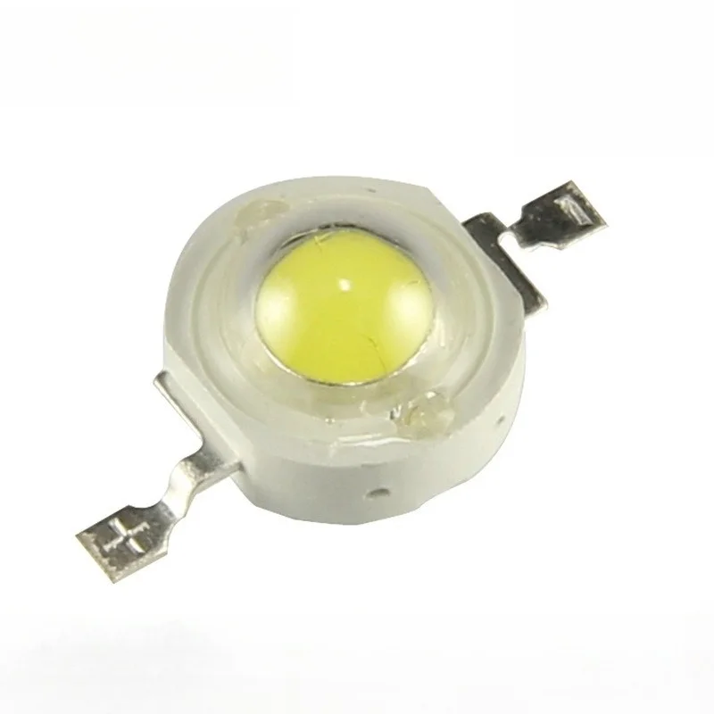 100pcs 3W High Power LED Emitter White Warm Red Blue for Grow Light Flashlight Spotlight Lamp