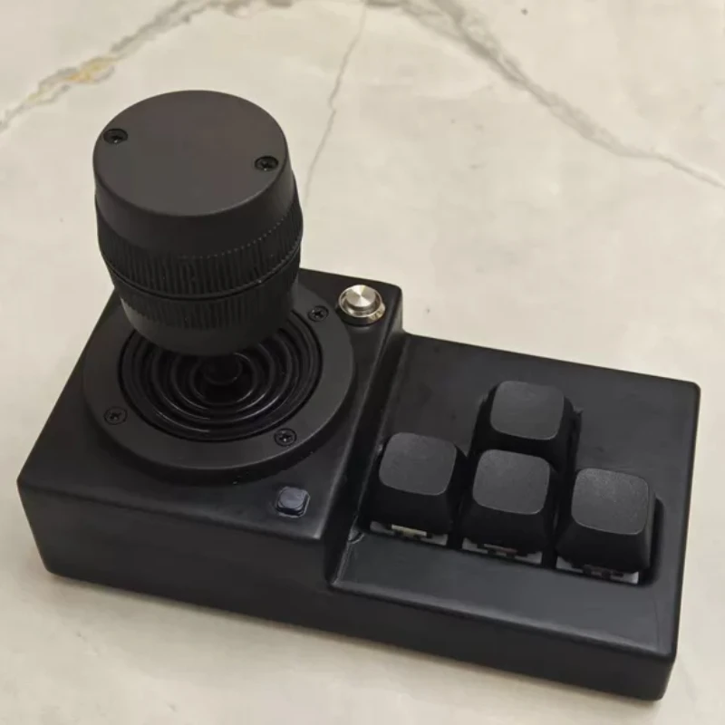 Bluetooth Joystick Mouse Custom Barrier-free Special Mouse 4 Buttons 3D Joystick E-sports Gaming Office Game Accessories DIY