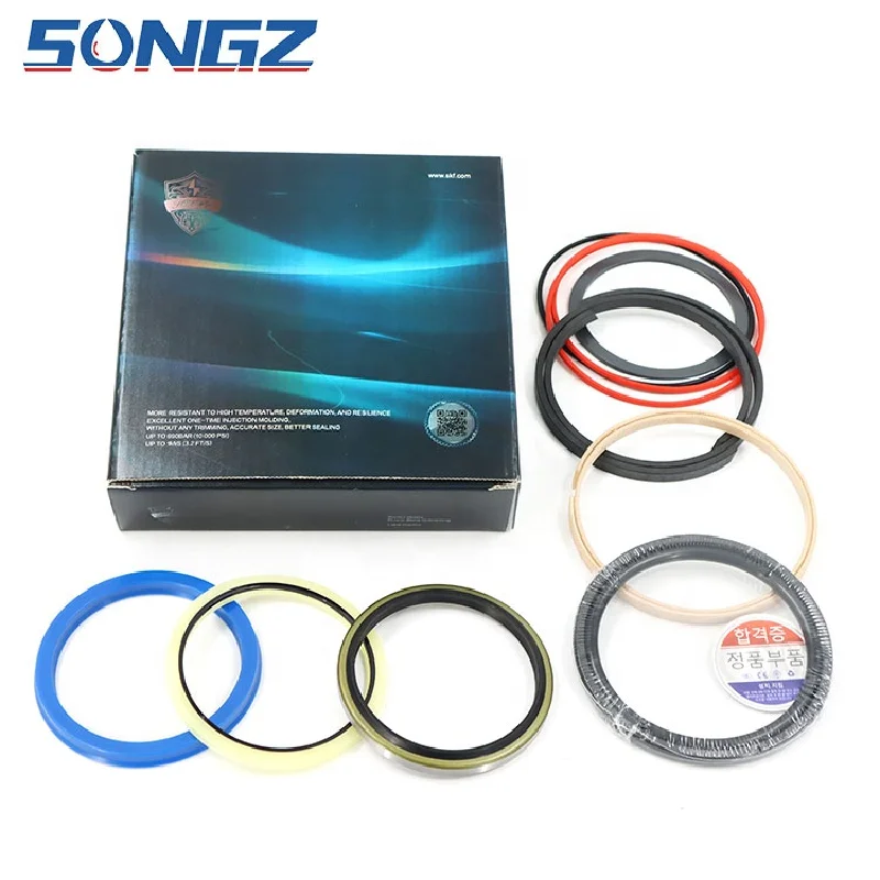 for SKF Excavator Arm Boom Bucket Hydraulic Cylinder Repair Seal Kit for LIUGONG CLG205C CLG922C/D CLG925C CLG925D CLG936 stamp