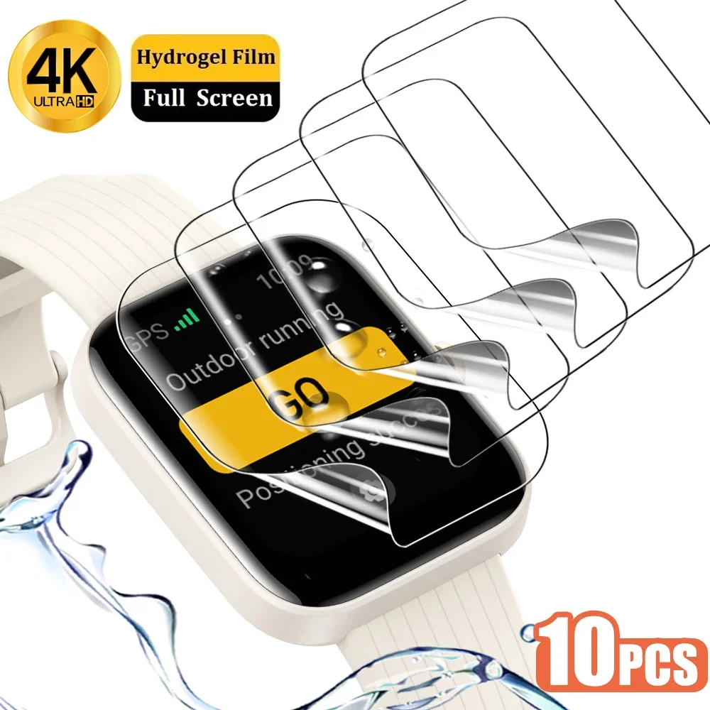 Soft TPU Hydrogel Film for Huami Amazfit Bip 3 Bip3 Pro Ultra Clear Anti-Scratch Screen Protectors Full Coverage for Huami