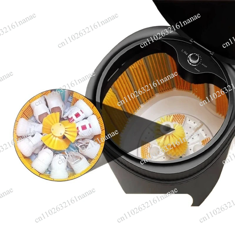 Household Shoe Washing Machine Full Wall Brush Small Shoe Brushing Machine Elution Integrated Automatic Laundry Socks Lazy