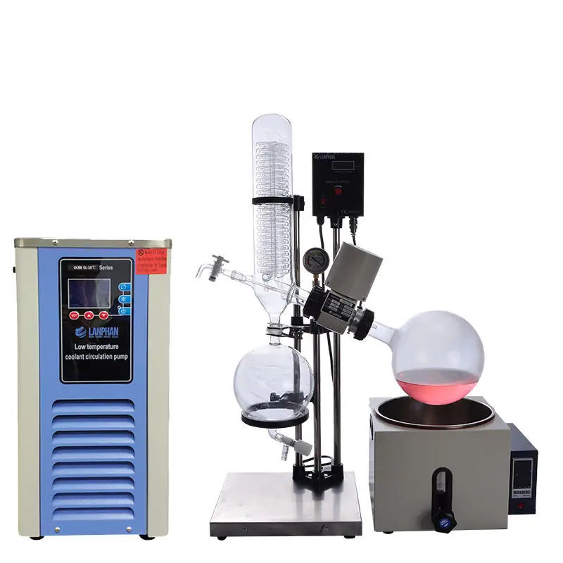 

Lab Chemical 5L Ethanol Rotary Evaporator With Chiller and Vacuum Pump